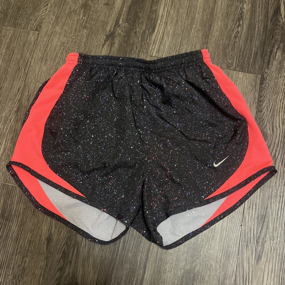 Nike Dri-fit Lined Running Shorts Elastic Waist Purple Sz XS(A-51)